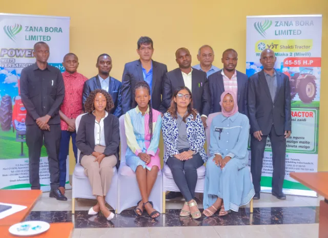 Our team at a seminar
